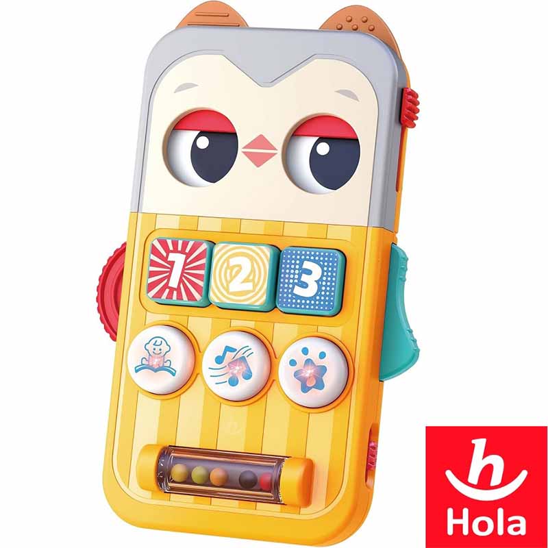 تخته آموزشی و سرگرمی جغد هولا Hola HE8951 | اسباب بازی تعاملی موزیکال کودک